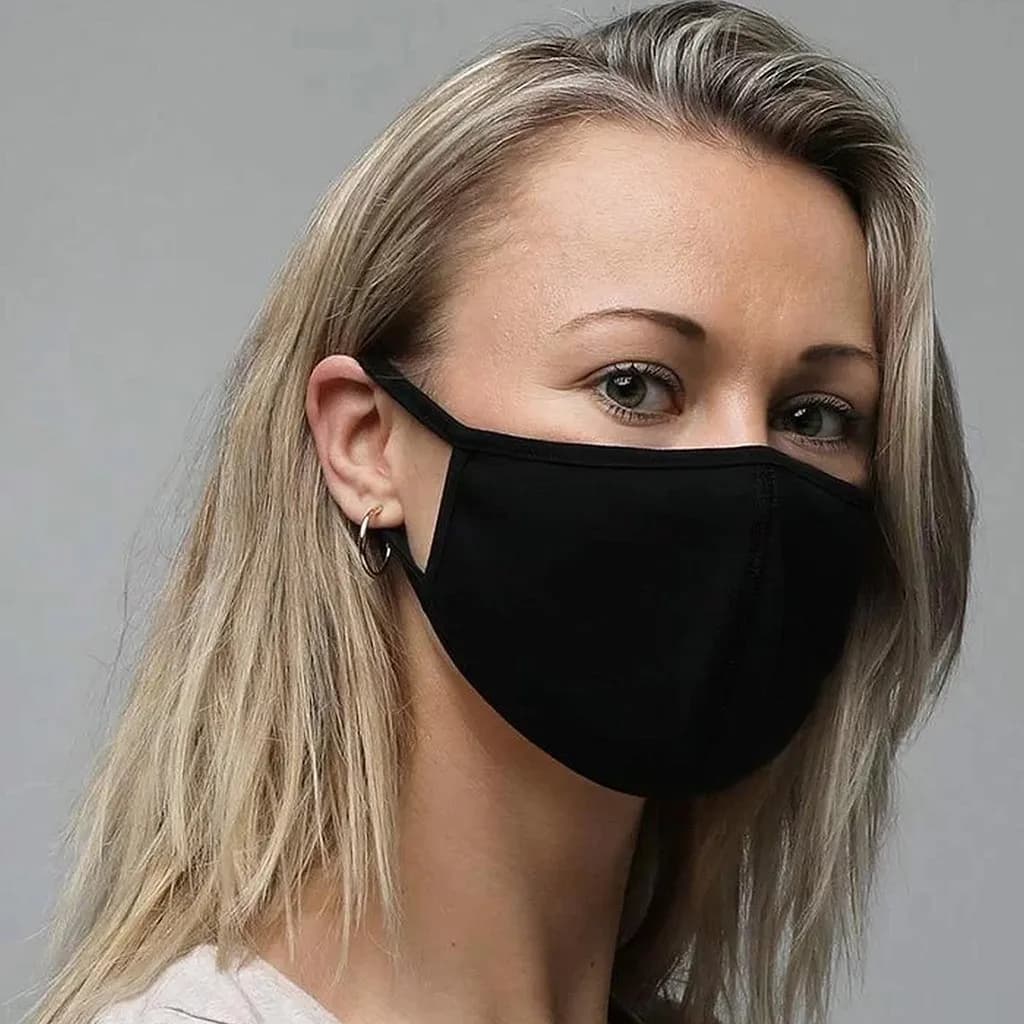 Reusable 2-Layer Cotton Face Mask