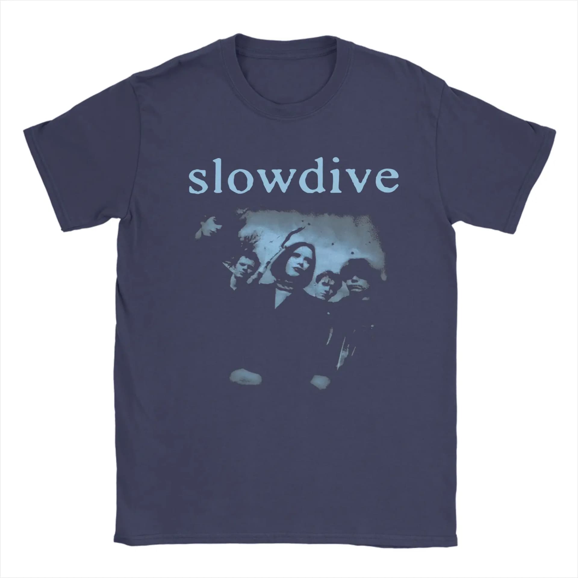 Slowdive Crewneck Cotton T-Shirt