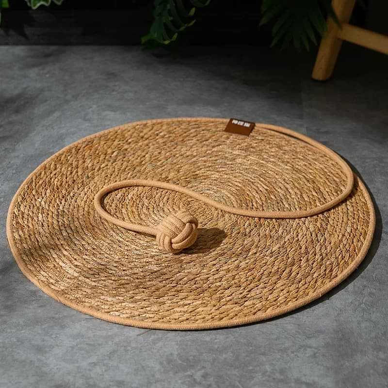 Cat Scratcher Rattan Mat Board Cat Scratch for Sharpen Nails Scraper Cats Tree Cat Scratching Post Sofa Mats Furniture Protector