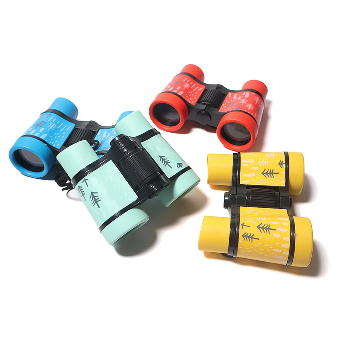 Forest-Style Printed 4X30 Optical Binoculars