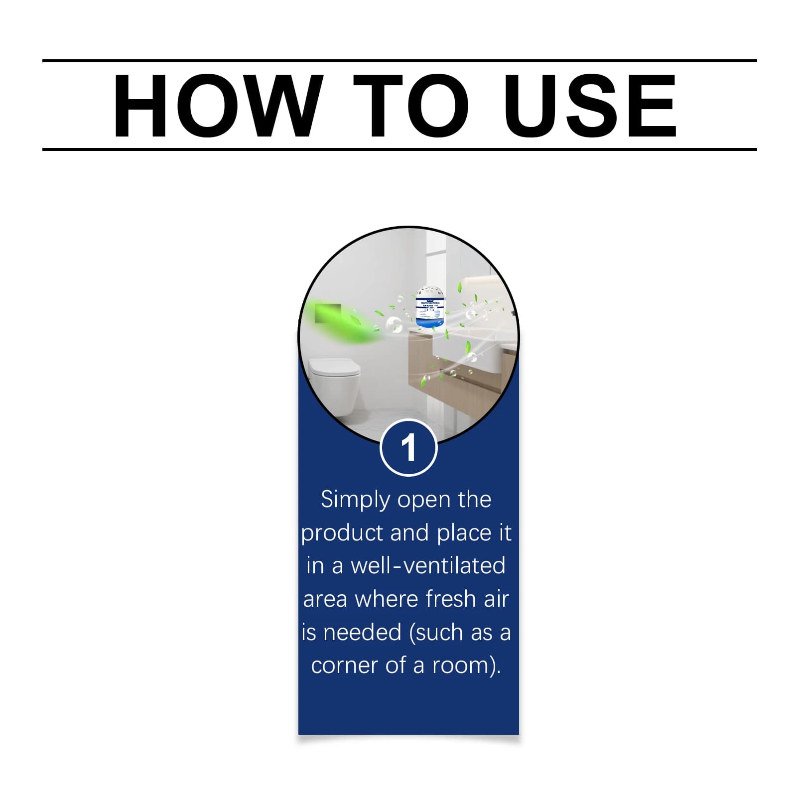 Odor Eliminator and Moisture Absorber Box