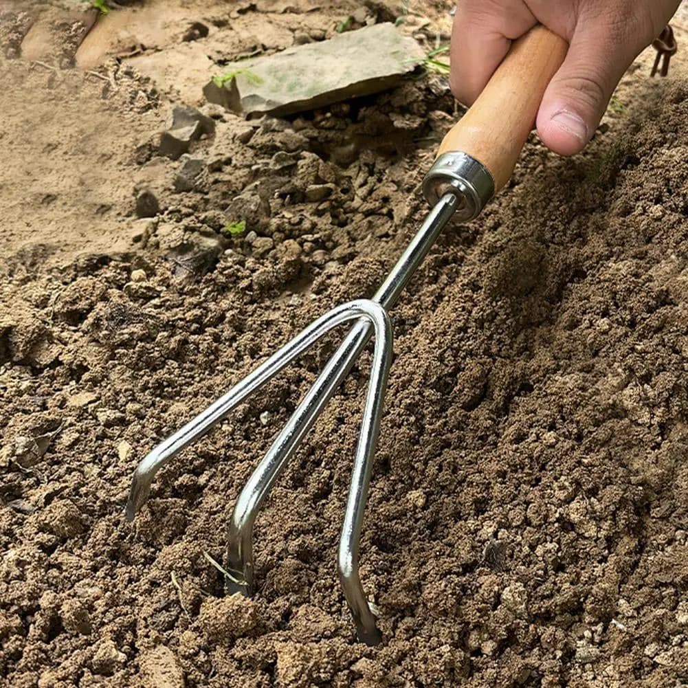 Garden Hand Tool Wide Shovel Hand Cultivator Rake Flowers Potted Household Plant Garden Tools for Digging Transplanting Weeding