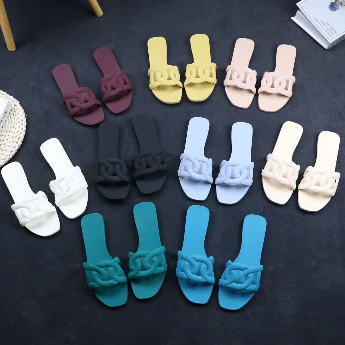 Women's Hollow Flat Sandal