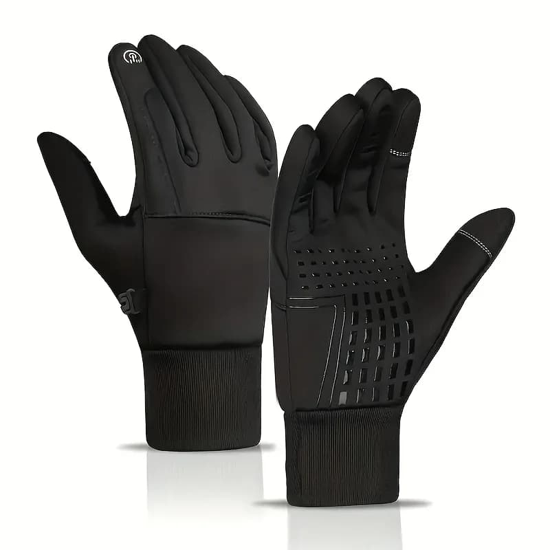Winter Thermal Gloves with Anti-Slip Palm