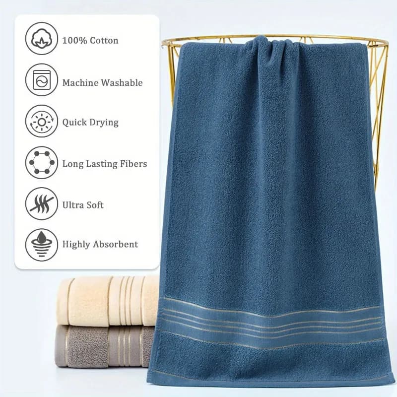 Pure Cotton Bath Towel