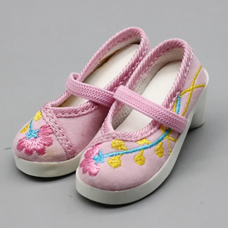BJD Doll Shoes 1/3 Scale Low Heel