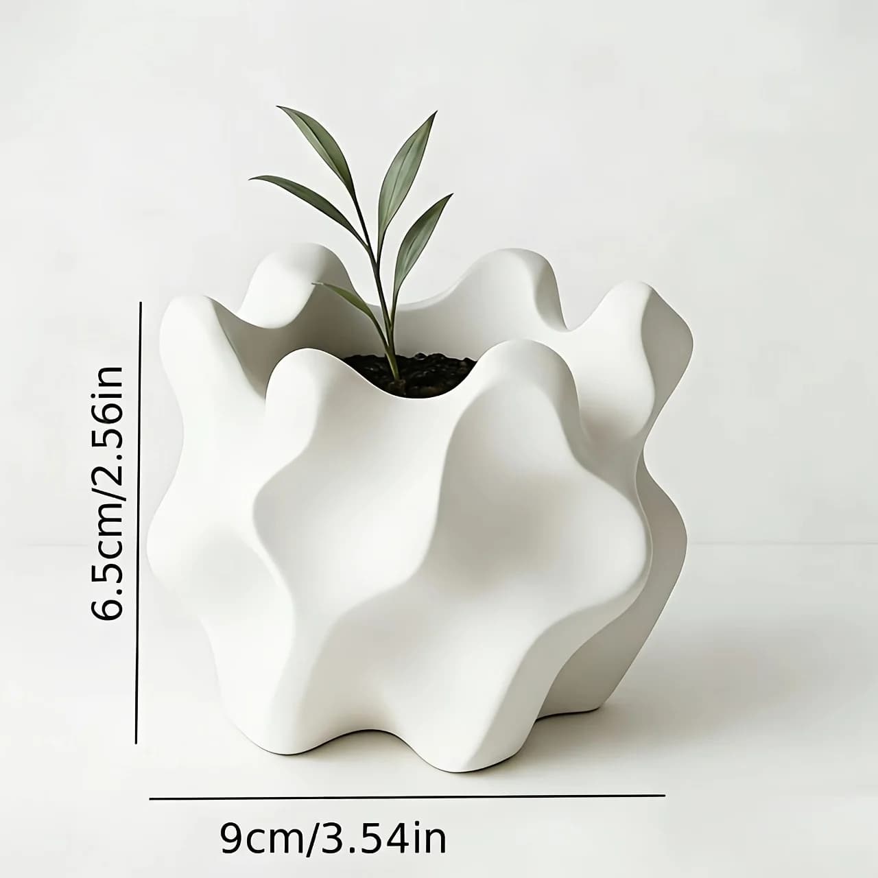 Modern Retro Geometric Indoor Outdoor Planter