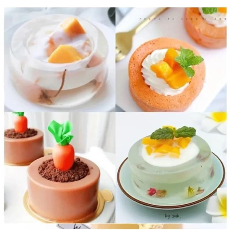 Silicone Round Cake Mold Baking Pan