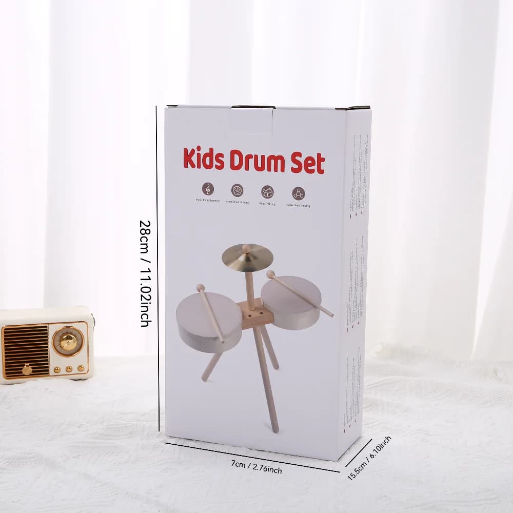 Kids Drum Set Musical Toys for Boy Girl Music Toys Educational Percussion Toy Kids Musical Instruments