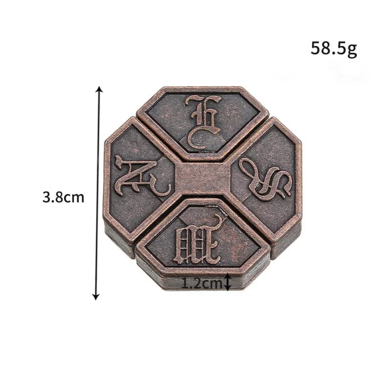Metal Lock Brain Teaser Puzzles