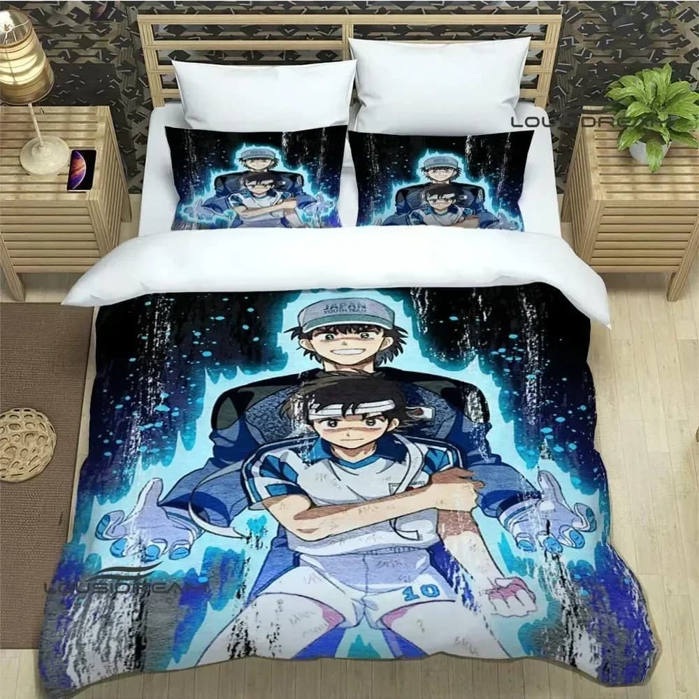 Captain Tsubasa Cartoon Bedding Set