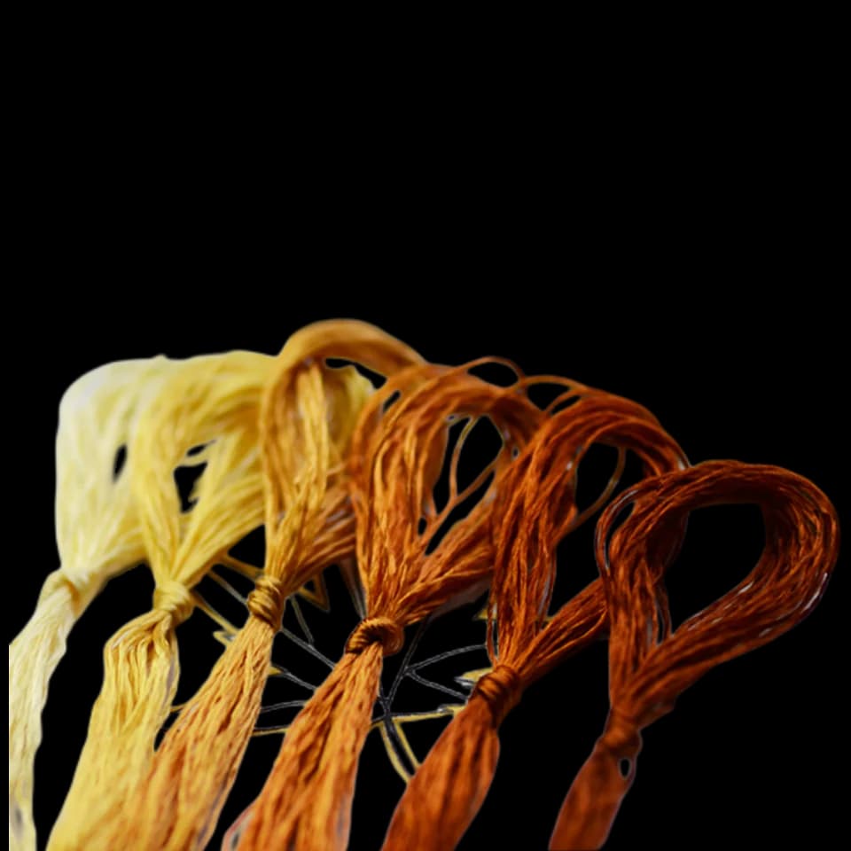 Embroidery Floss Silk Thread Set, 20m Skeins