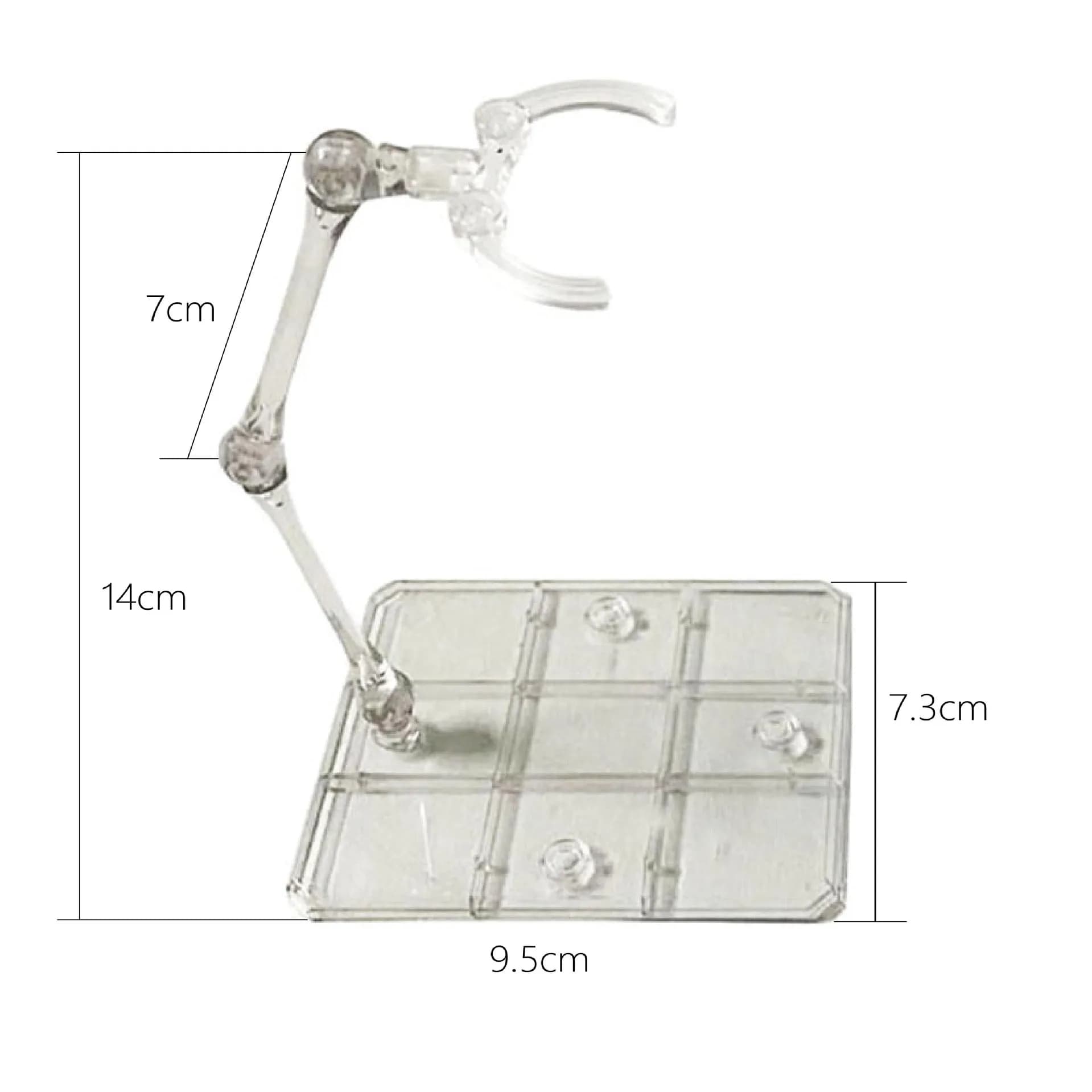 Clear Acrylic Action Figure Display Stand