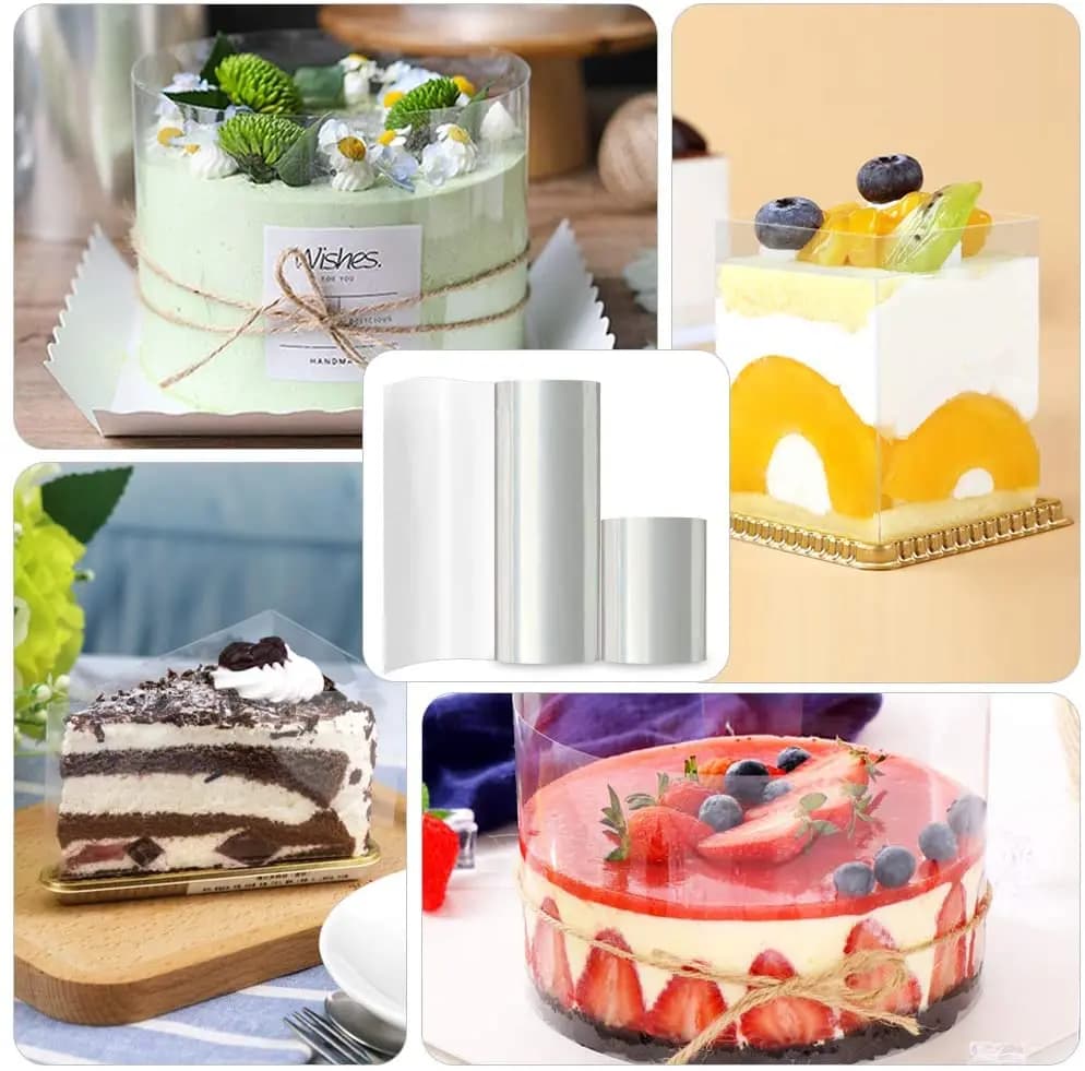 Acetate Cake Collar Film Roll