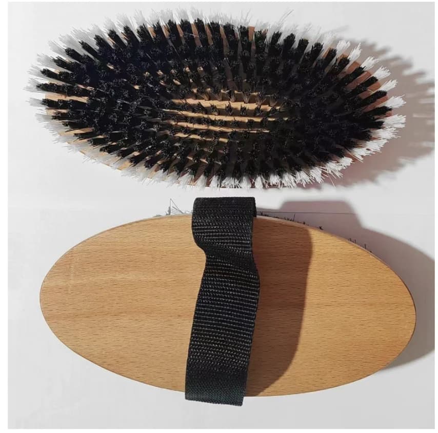 Wooden Horse Grooming Brush