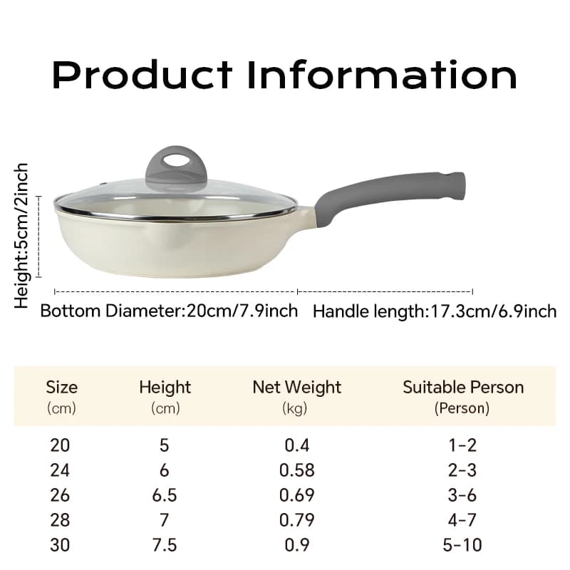 Nonstick Ceramic Frying Pan