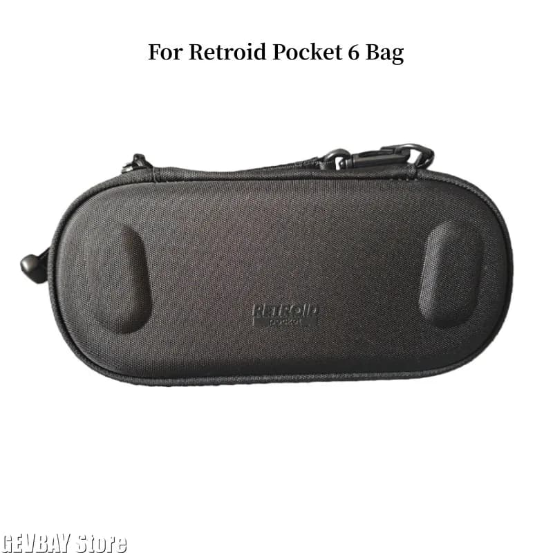 For Retroid Pocket 6 Gaming Accessories Handheld Device Protective Case Storage Bag Lanyard Soft Bag