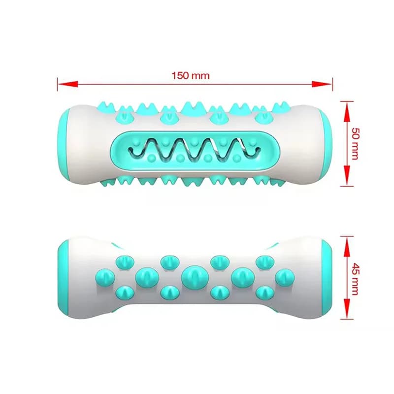 Dog Molar Dental Chew Toy with Treat Dispenser