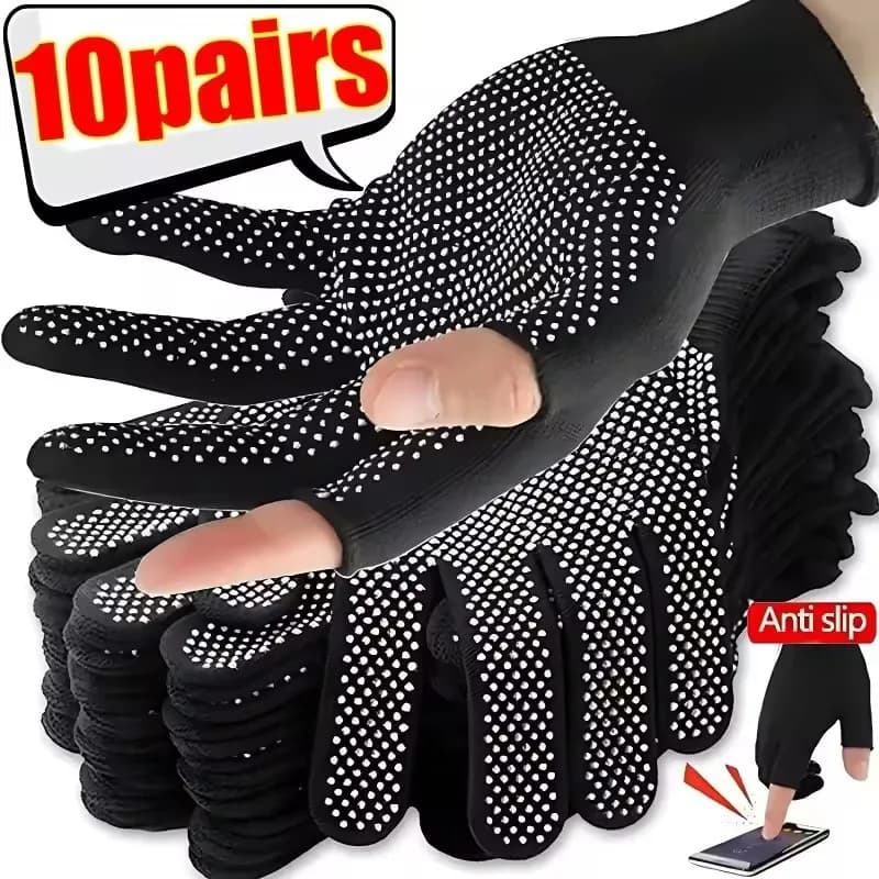 Touchscreen Half-Finger Gloves for Summer Sports