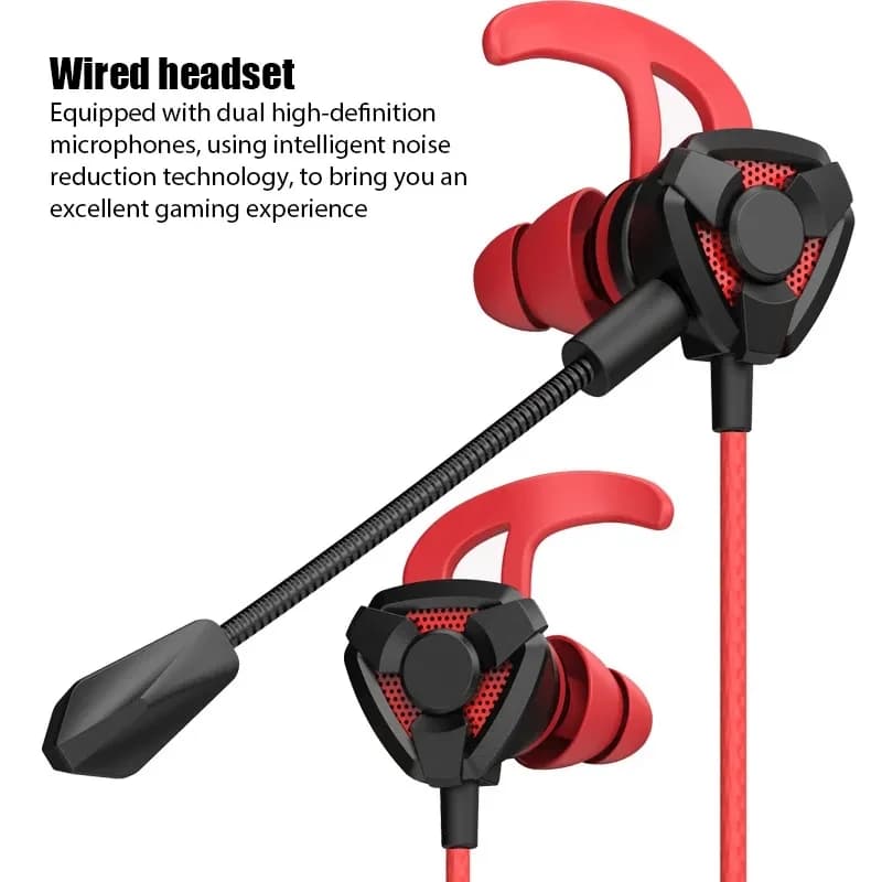 Wired Gaming Earbuds with Microphone