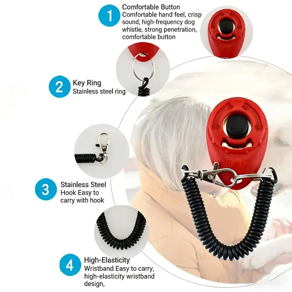 Interactive Sound Training Clicker for Pets