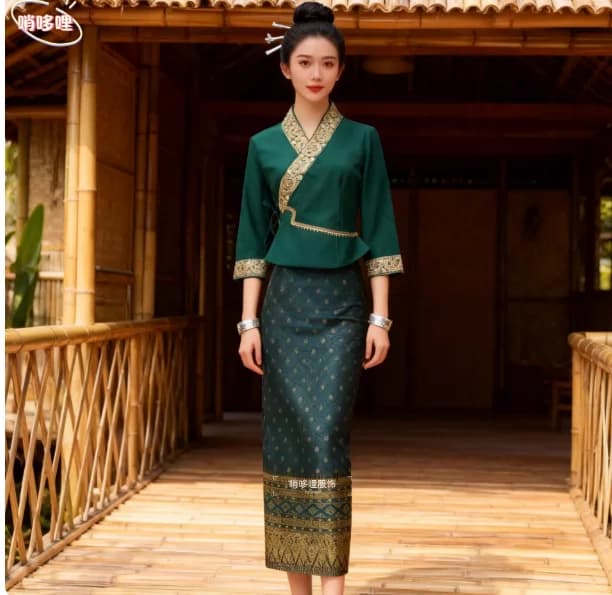 Women's Thai Traditional Festival Dress