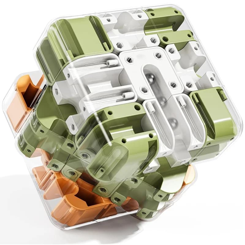 3D Labyrinth Maze Cube Brain Teaser Puzzle