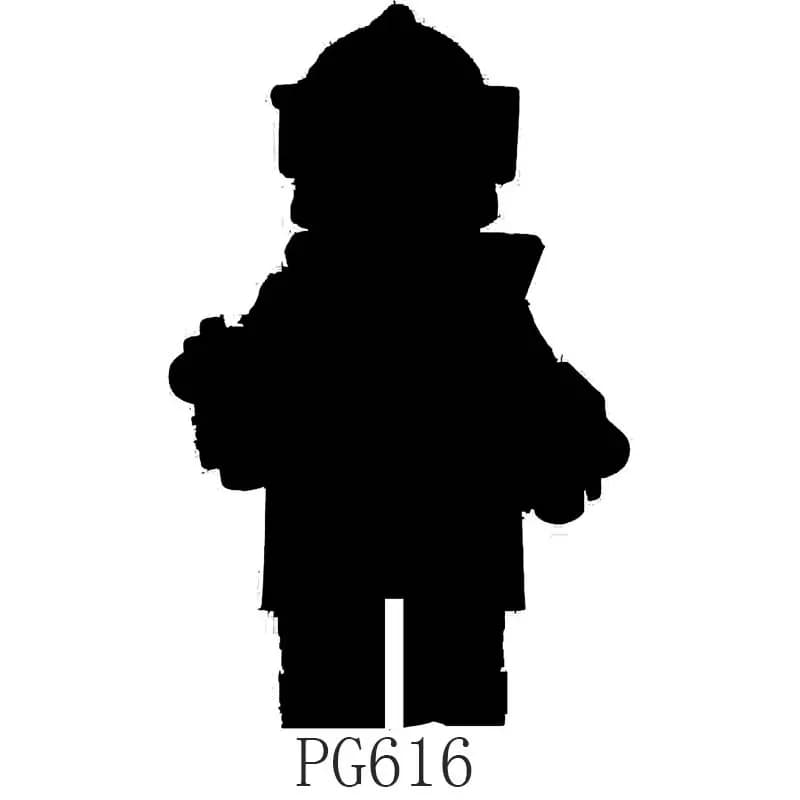 Collectible Building Block Figures Set