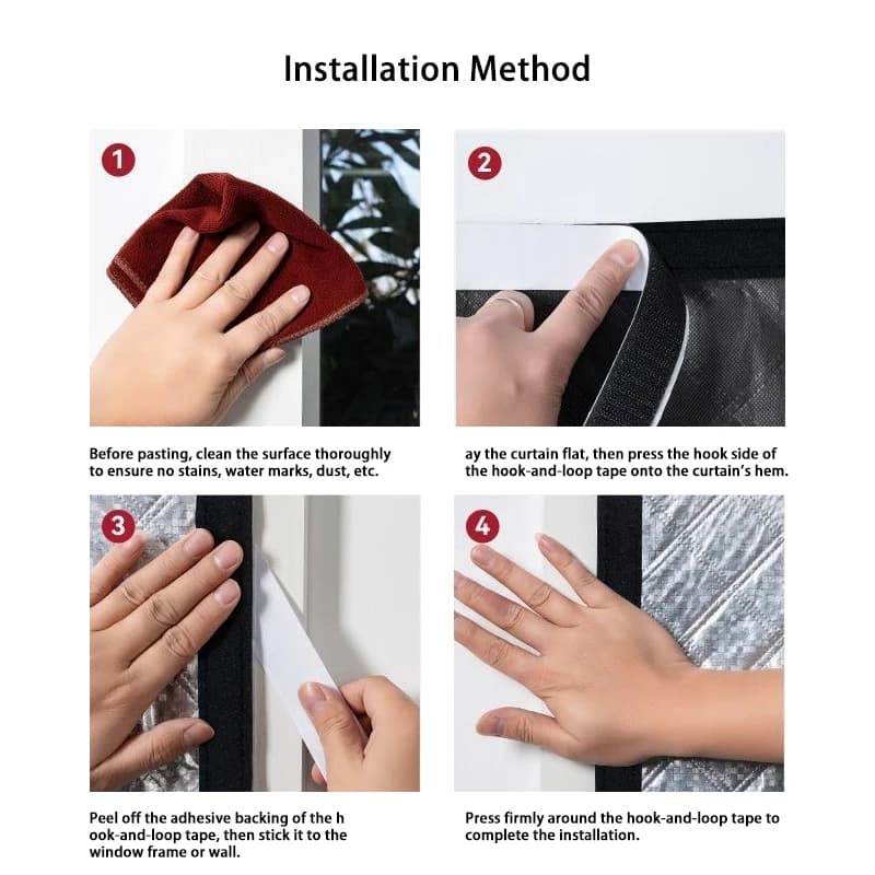 Thermal Winter Door Curtain Cold Blocker