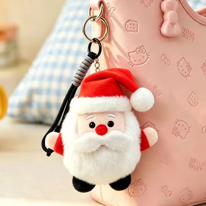 Plush Holiday Character Keychains