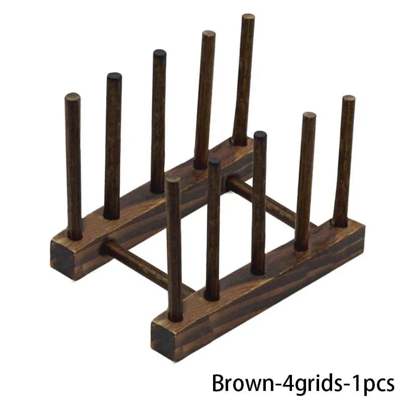 Wooden Dish Drying Rack