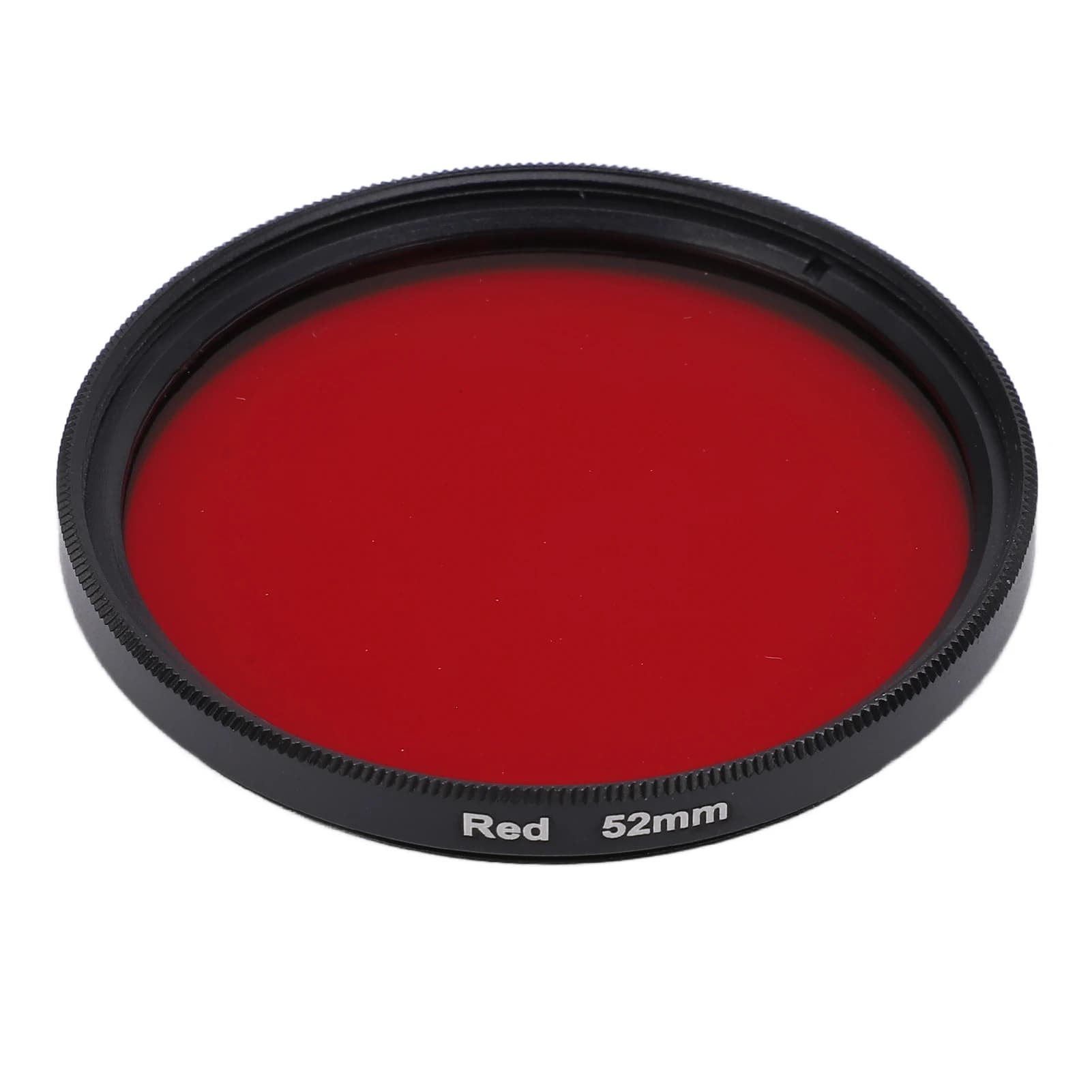 Red Optical Glass Lens Filter 52-67mm