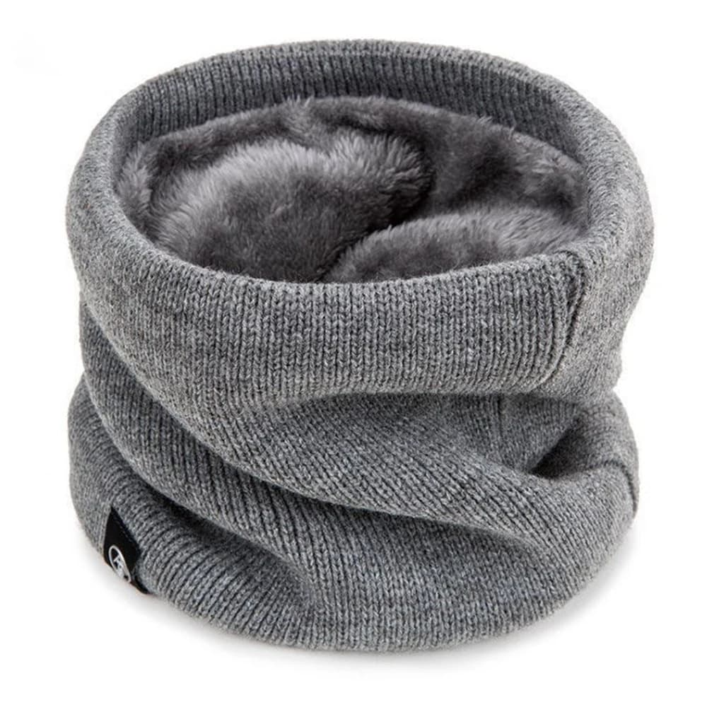 Knitted Brushed Ring Scarf