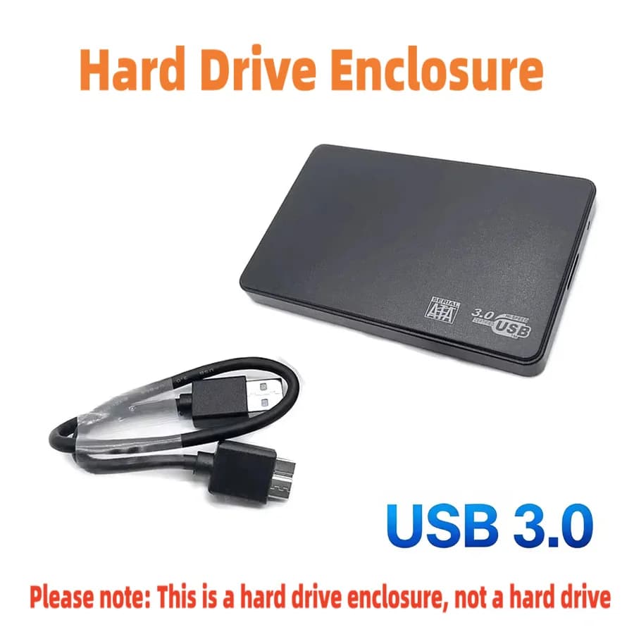 2.5-Inch SATA to USB 3.0 Hard Drive Enclosure