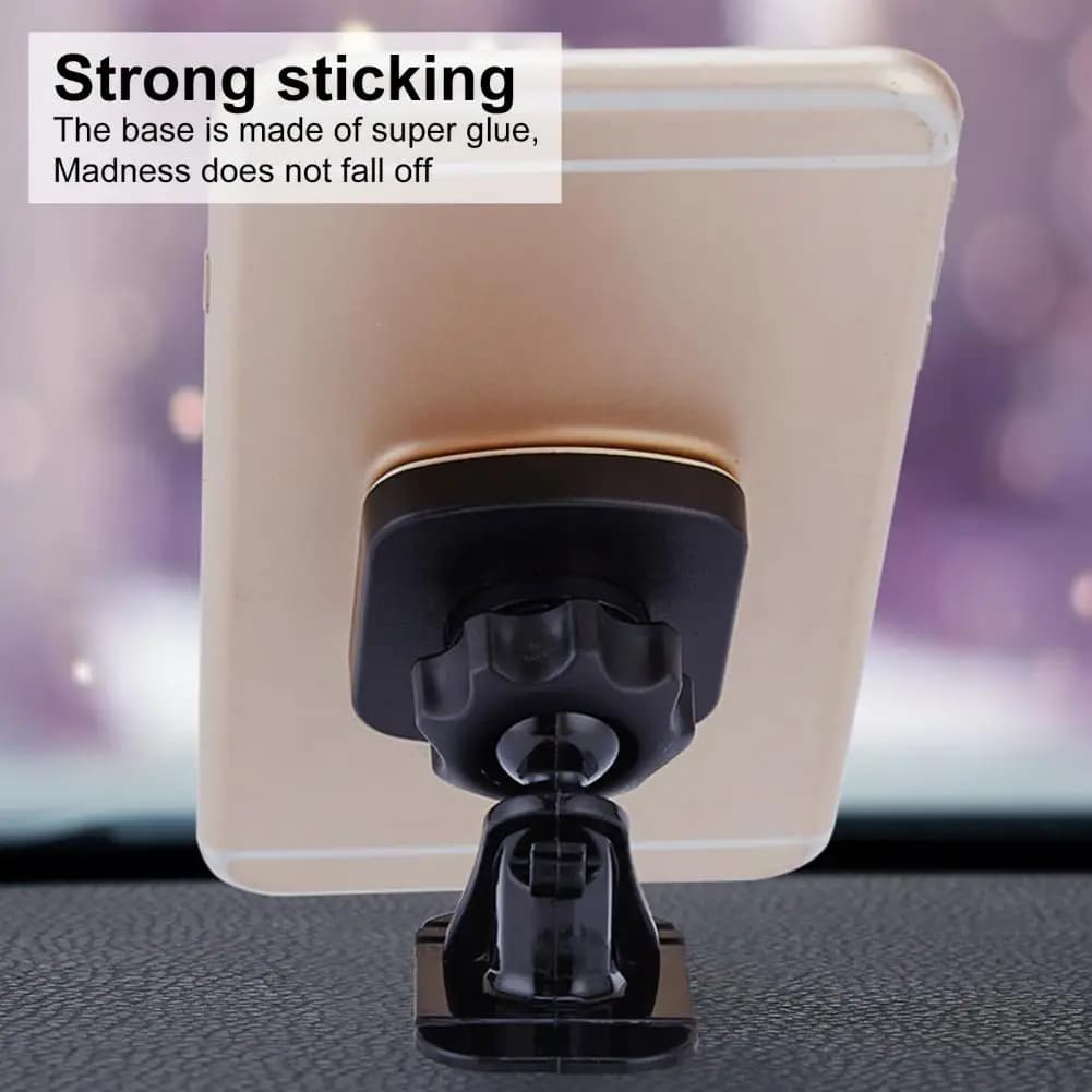 Car Phone Mount Highly Compatible Powerful Magnet One-hand Operate Magnetic Mount Car Phone Holder for Vehicle