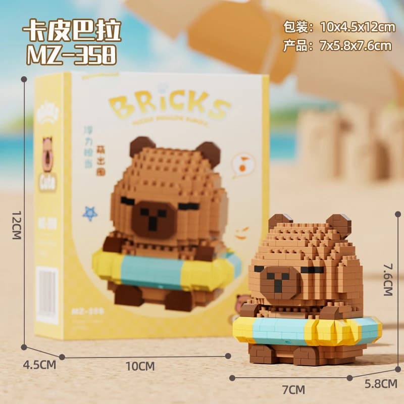 Animal and Food Building Brick Set