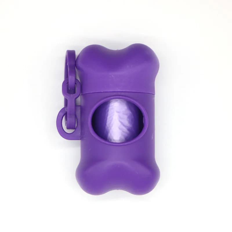 Bone Shaped Dog Waste Bag Holder with Bags