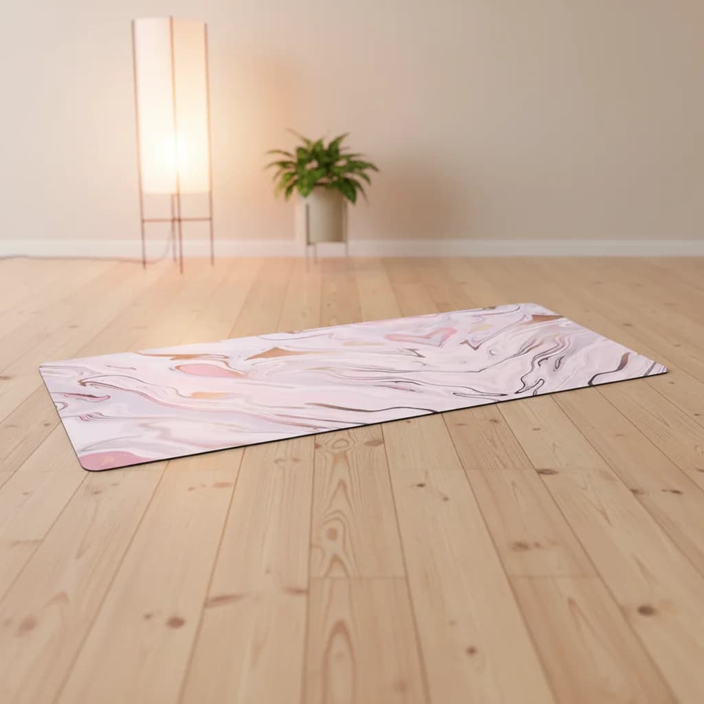 Eco Friendly Pilates Yoga Matt Fitness Mat Yoga Mat Custom Pu Natural Rubber Yoga Mat