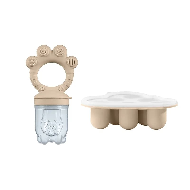 Baby Feeding Set with Fruit Feeder and Freezer Mold