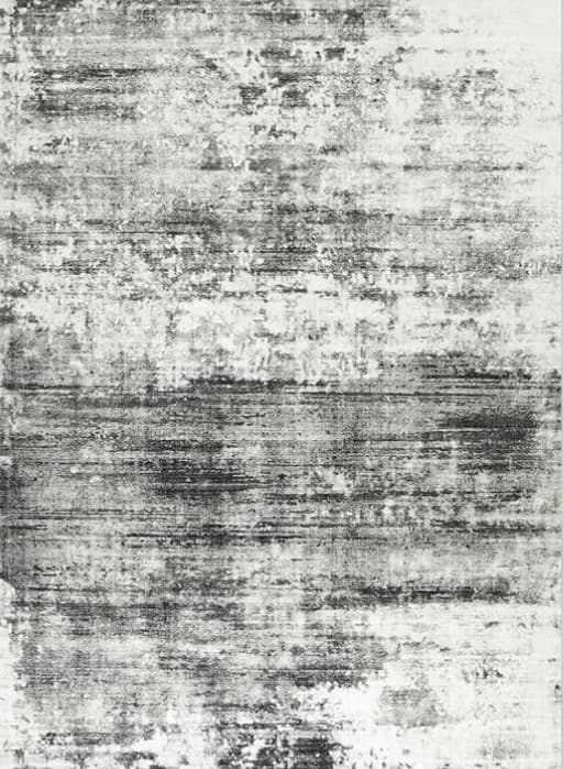 Modern Abstract Blue White Area Rug