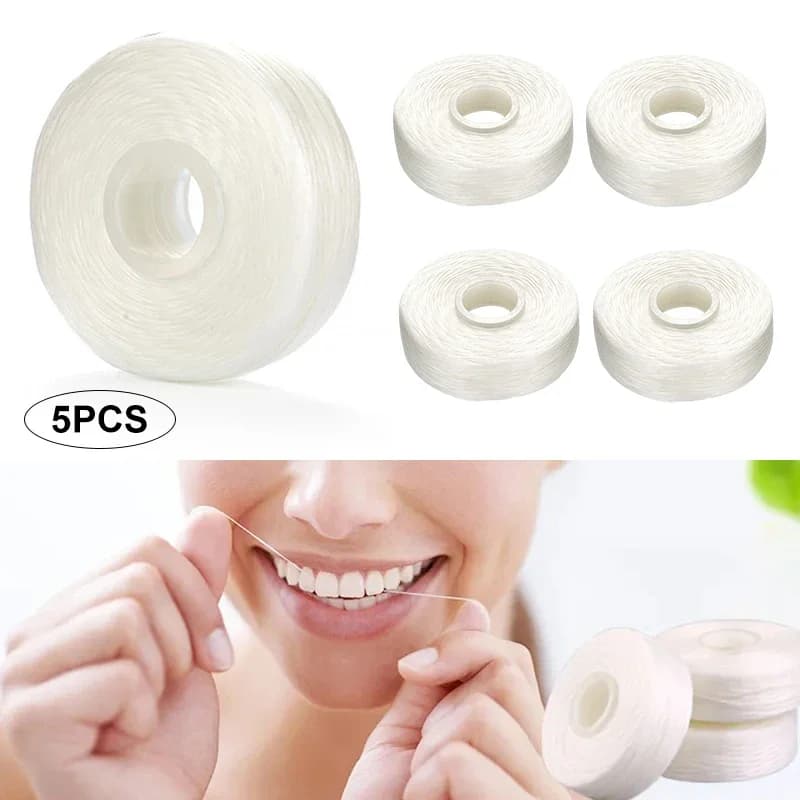 Dental Floss Spool 5-Pack