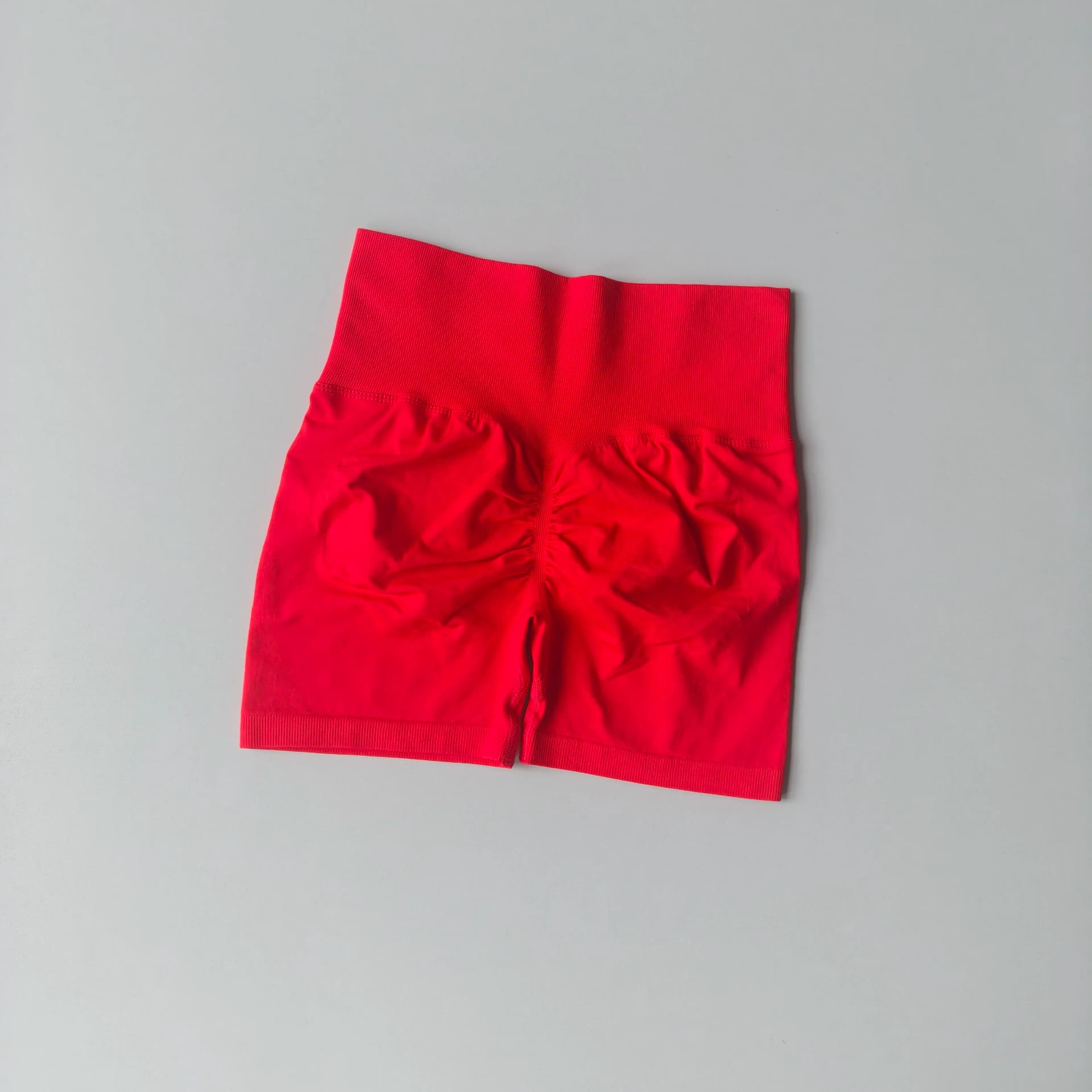 Summer High-Waist Women's Yoga Shorts Breathable Fitness Shorts Butt Lift Sports Running Cycling Push-Up Workout Gym Shorts