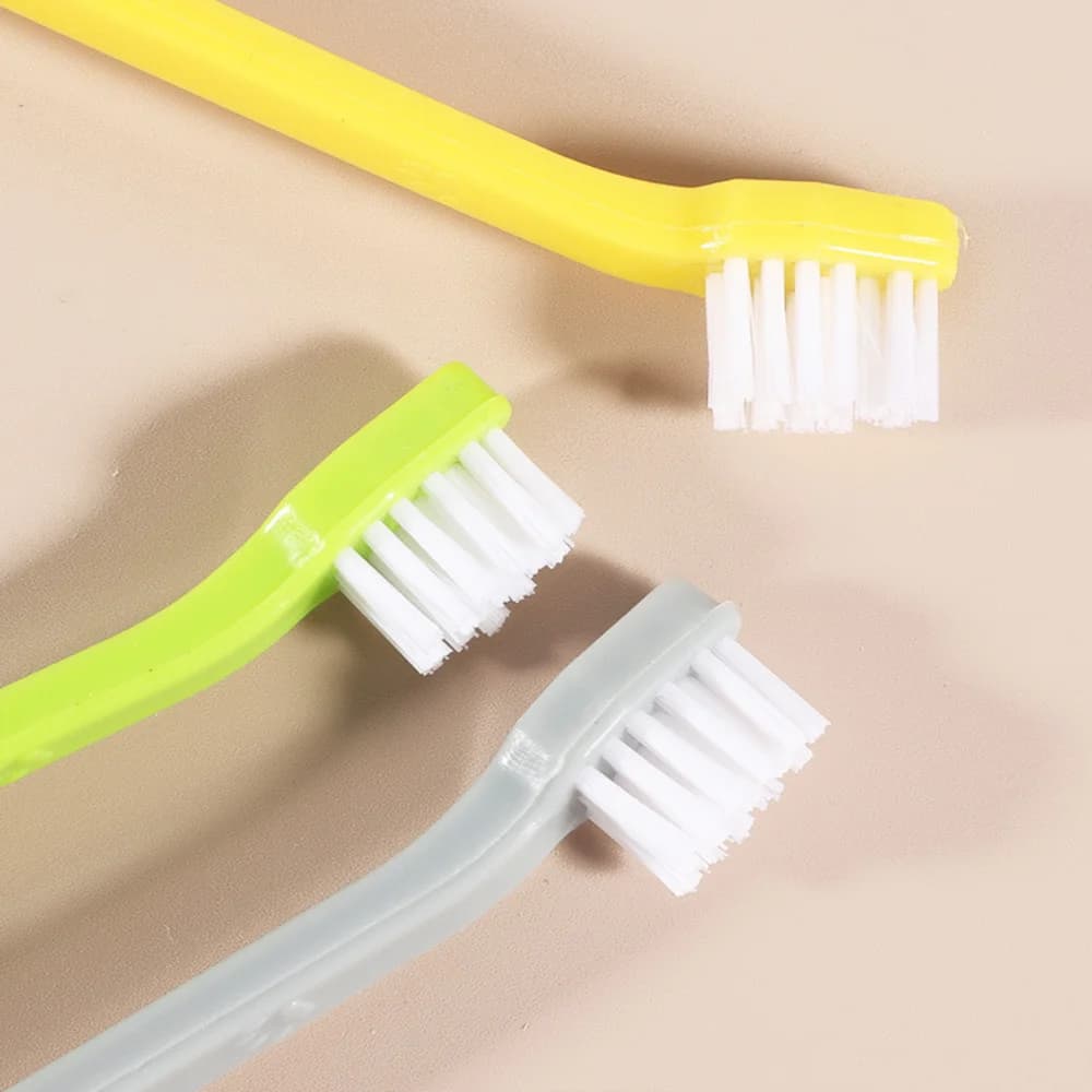 Double-Headed Pet Toothbrush