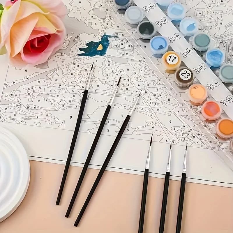 Fine Detail Miniature Paint Brush Set