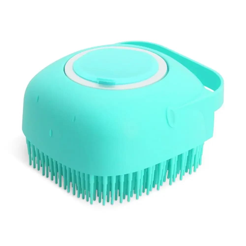 Pet Shampoo Brush with Dispenser
