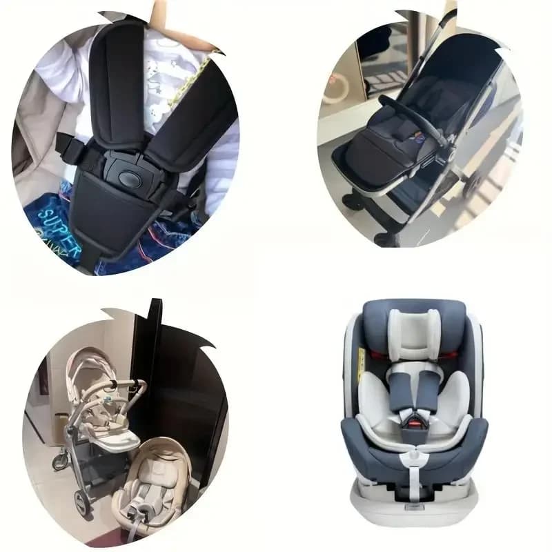 Soft Harness Shoulder Pad Covers for Strollers