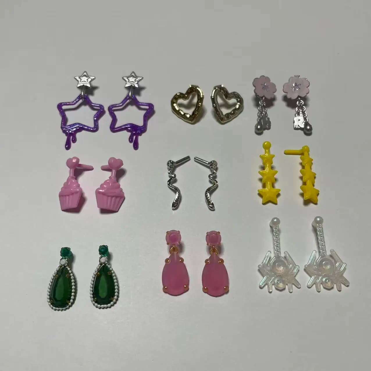Doll Earrings Novelty Decorative Accessories