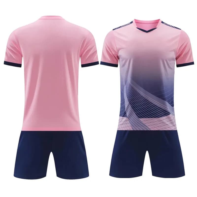 Adult Kids Football Training Jersey Short Sleeve