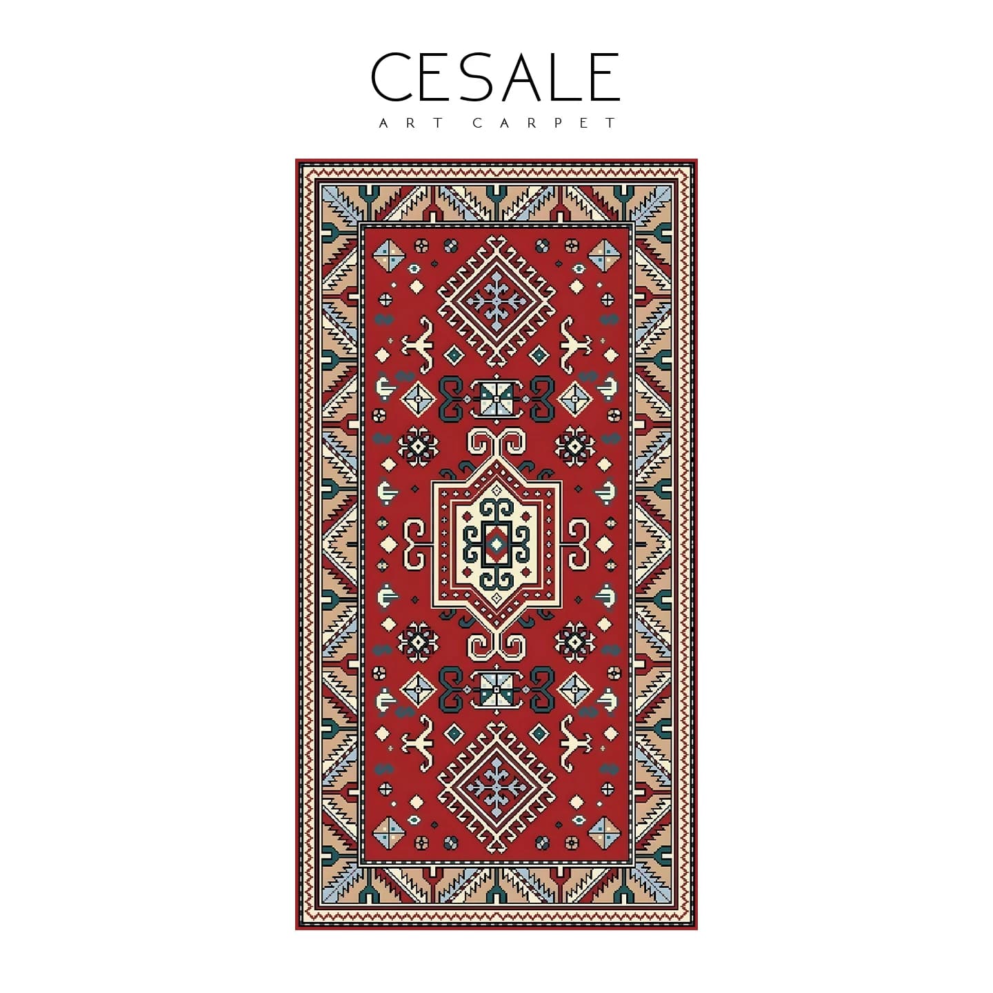 Living Room Bedroom Carpet Large Bohemian Area Rugs Iranian Style Machine Washable Persian Morocco Custom Rugs