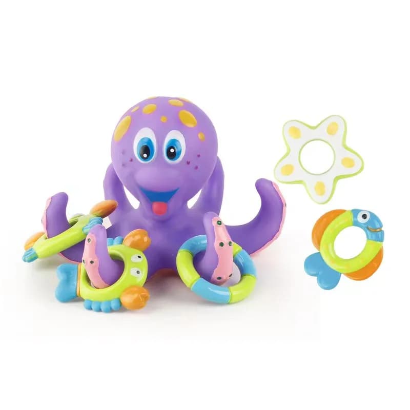 Baby Bath Toys Bathing Bathtub Bathing Pool Play Water Funny Toss Game Kids Water Playing Cute Cartoon Toys Kid Children Gift